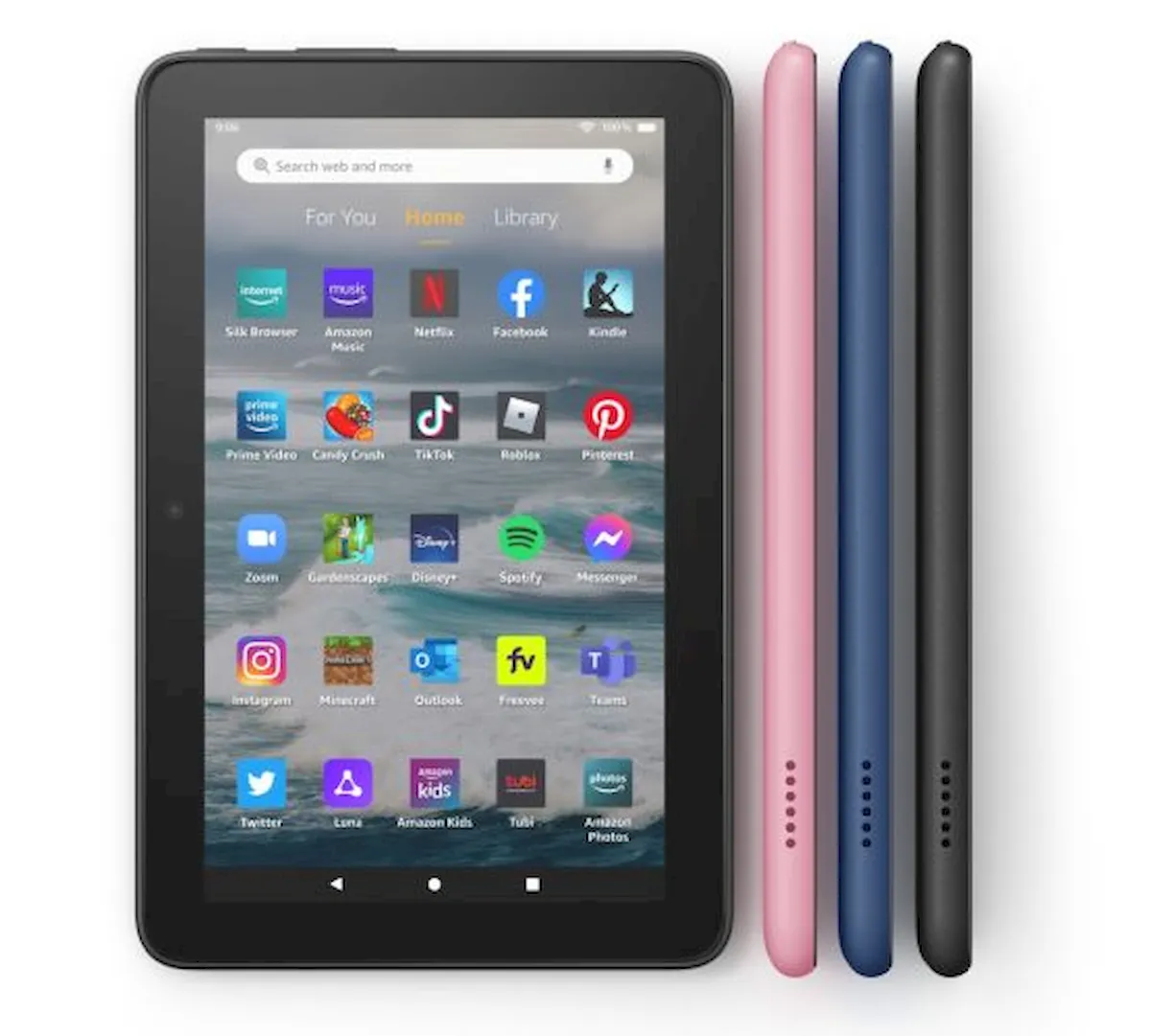Tablet Fire 7 da Amazon tem um chip mais rápido, mais RAM, e muito mais