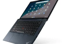 ThinkPad C14, o Chromebook da Lenovo com Intel Alder Lake