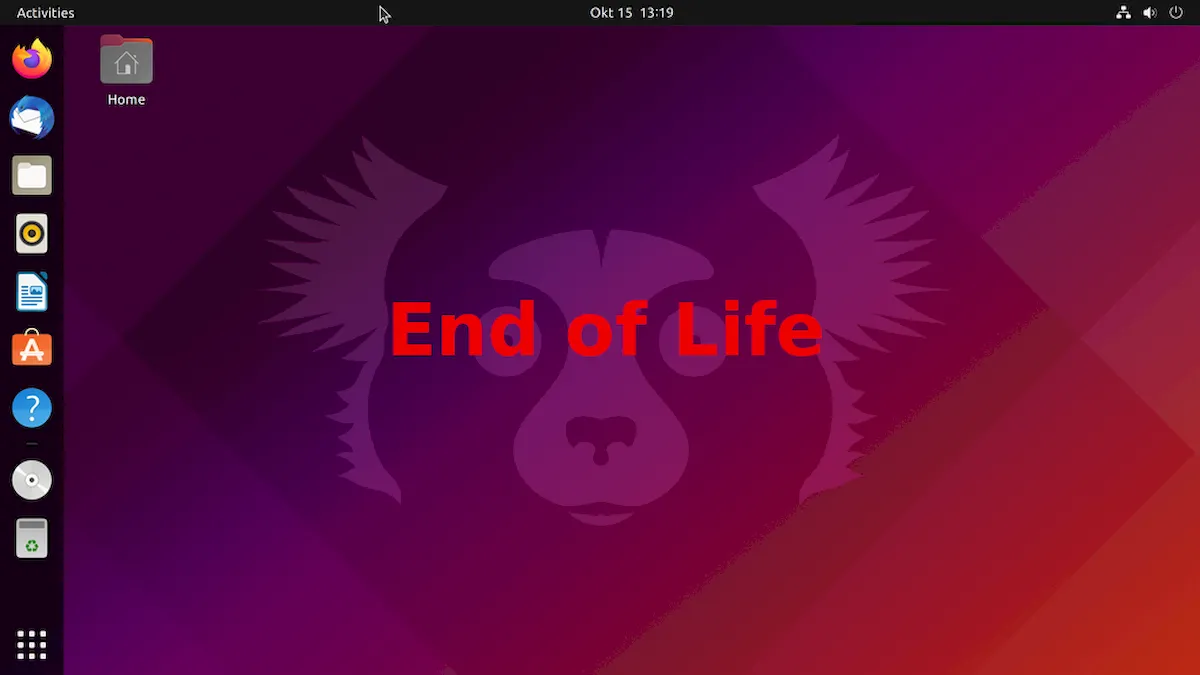 Ubuntu 21.10 chegou ao fim da vida útil, atualize para o Ubuntu 22.04 agora