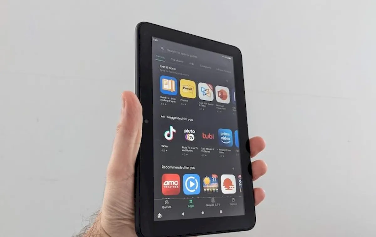 Como instalar o Google Play no tablet Amazon Fire 7 com Fire OS 8