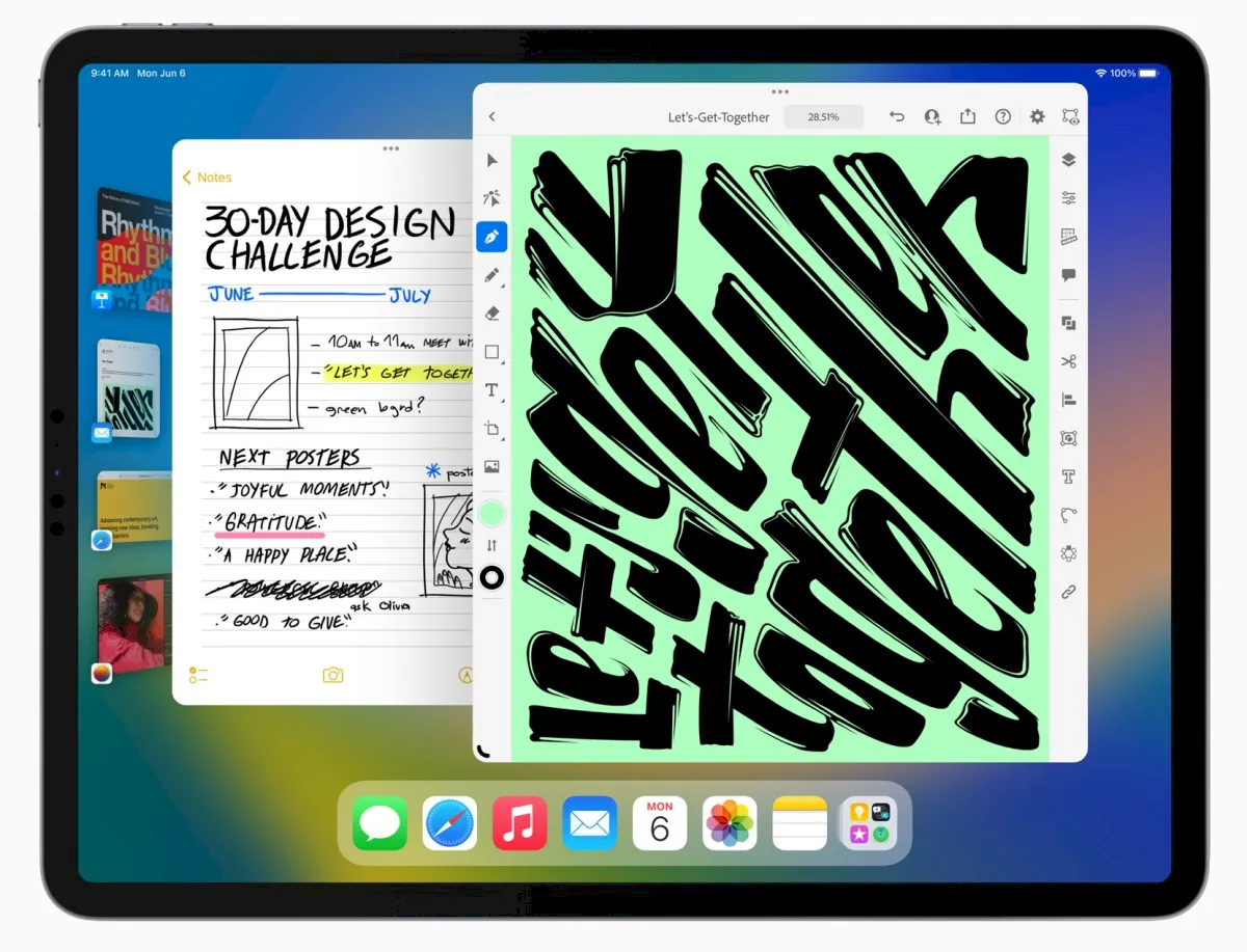 iPadOS 16 terá mais multitarefa e suporte para monitores externos