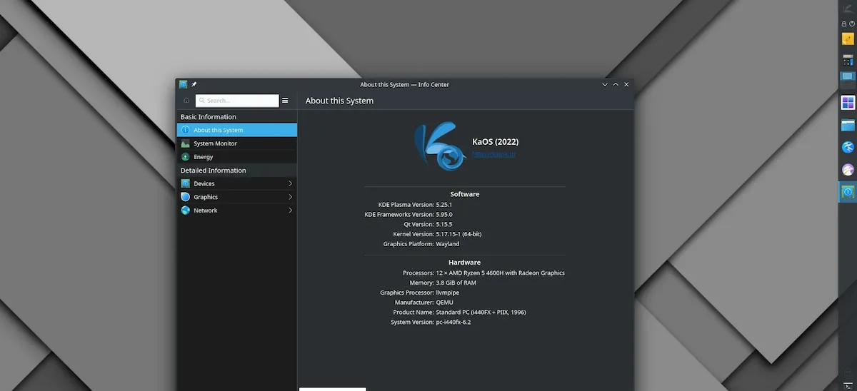 KaOS 2022.06 lançado com KDE Plasma 5.25, Calamares 3.3, e mais