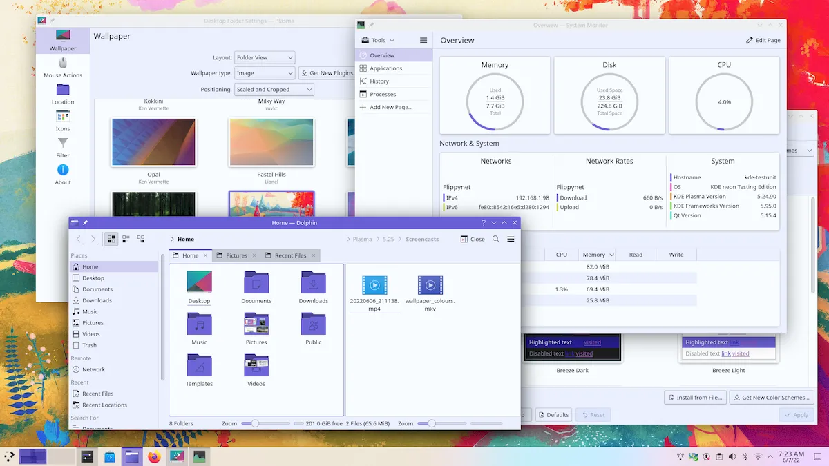 KDE Plasma 5.25.1 lançado com suporte a várias GPUs melhorado