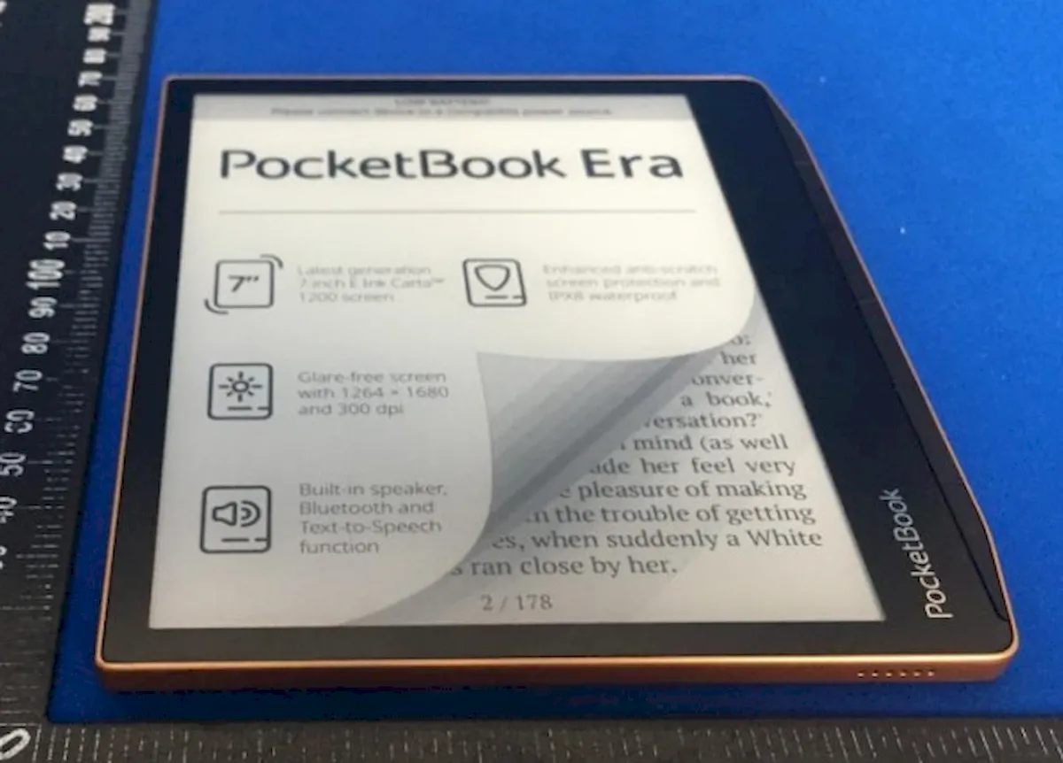 PocketBook Era, um leitor de eBooks com uma tela E Ink de 7 polegadas