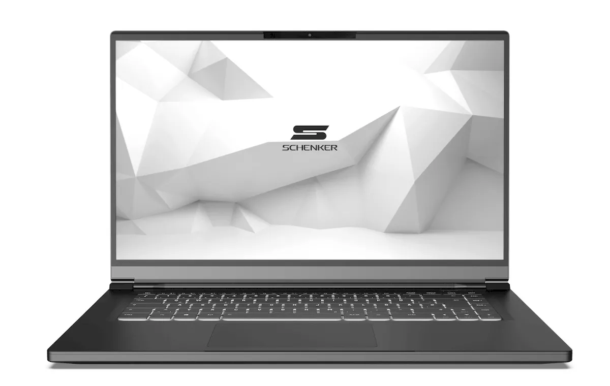 Schenker VIA 15 Pro, um laptop com uma tela de 15.6" e dois slots M.2