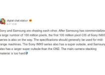 Sony está trabalhando em um sensor de 100MP para a Apple e o Google