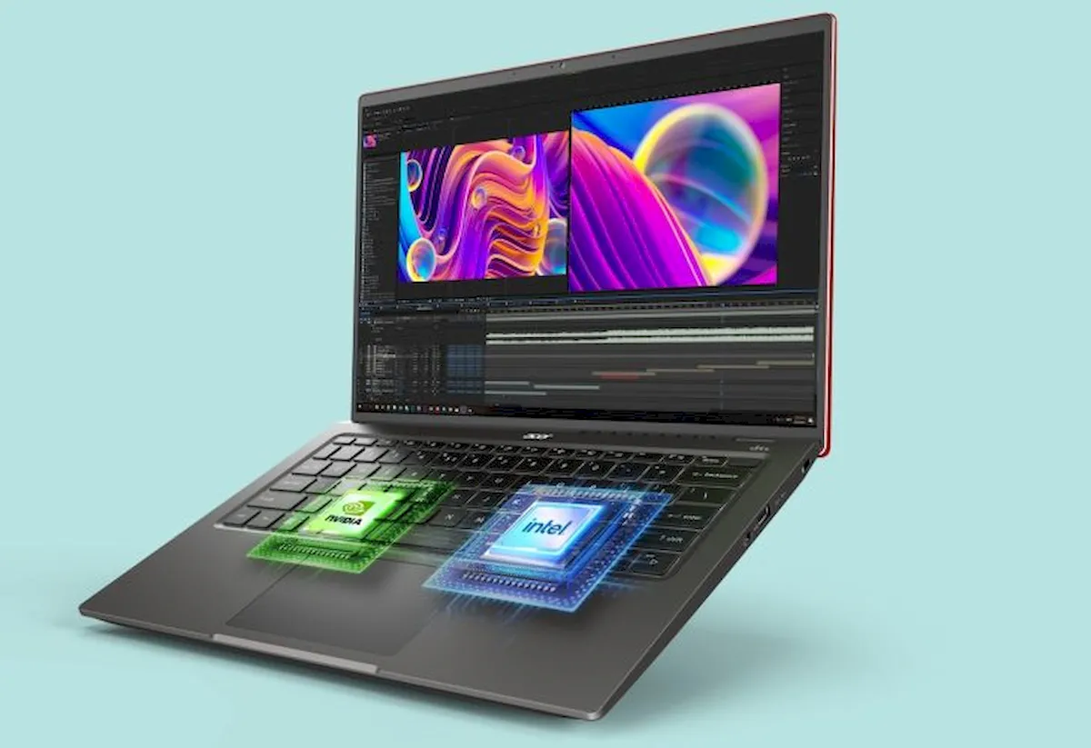 Acer Swift X, um Laptop com Intel Alder Lake-P e gráficos NVIDIA