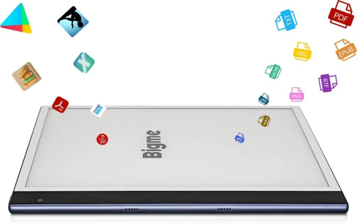 Bigme inkNote Color, um tablet Android com tela E Ink colorida de 10.3 polegadas
