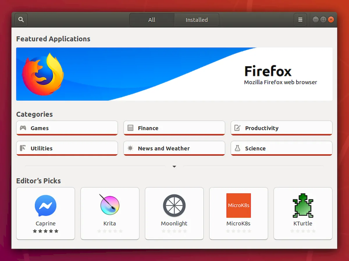 Canonical conseguiu diminuir em 50% o tempo de início do Firefox Snap