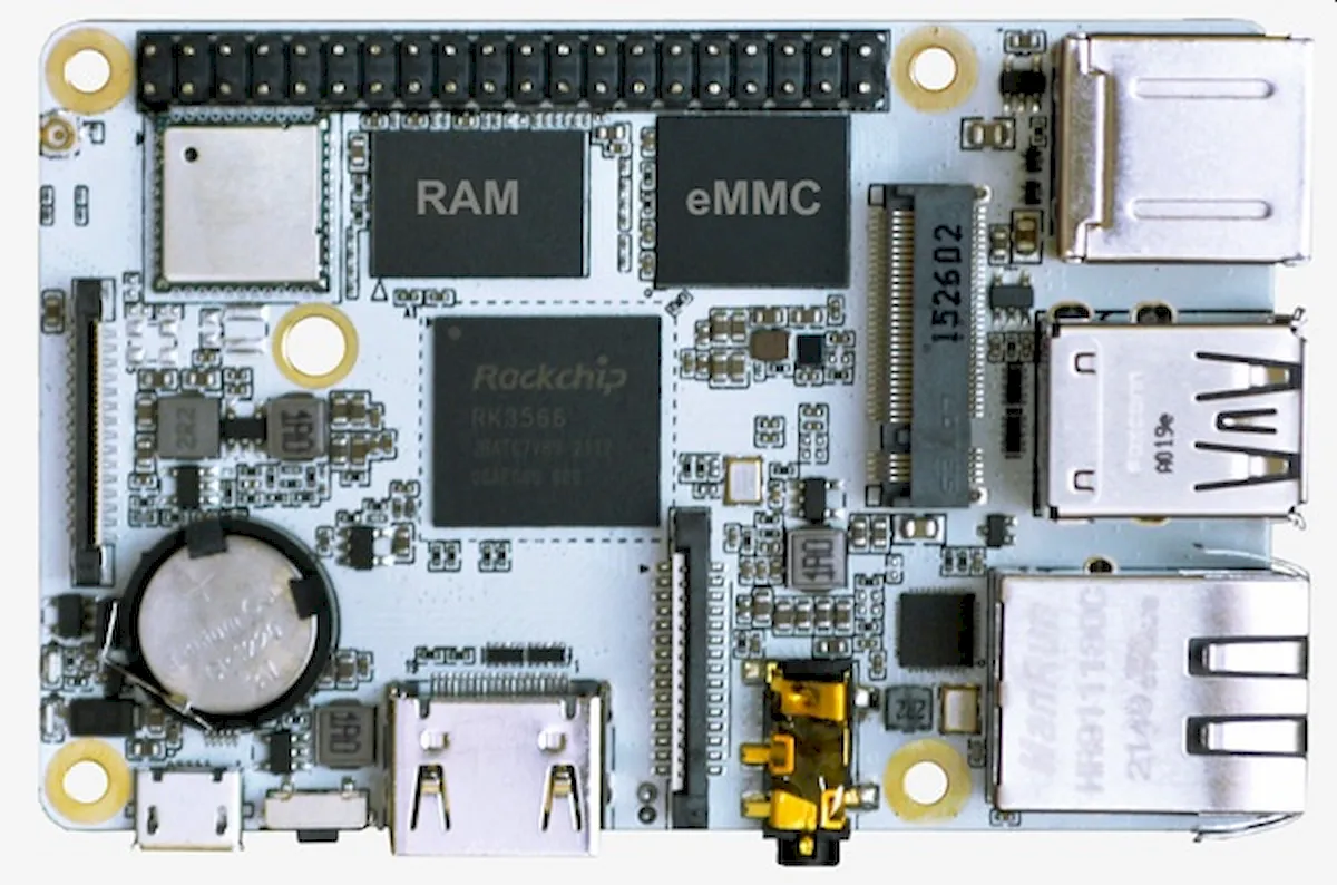 Compact3566, um clone do Raspberry Pi com Rockchip RK3566