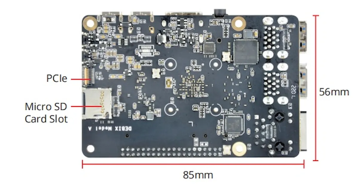 DEBIX Model A, o clone do Raspberry Pi com chip NXP i.MX 8M Plus