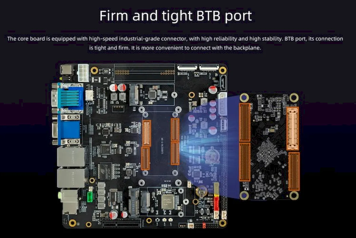 Firefly ITX-3568JQ, uma placa-mãe mini-ITX com um chip quad-core ARM Cortex-A55