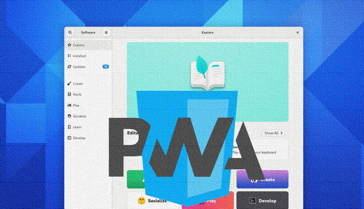 GNOME 43 terá suporte a Web Apps no Gnome Software