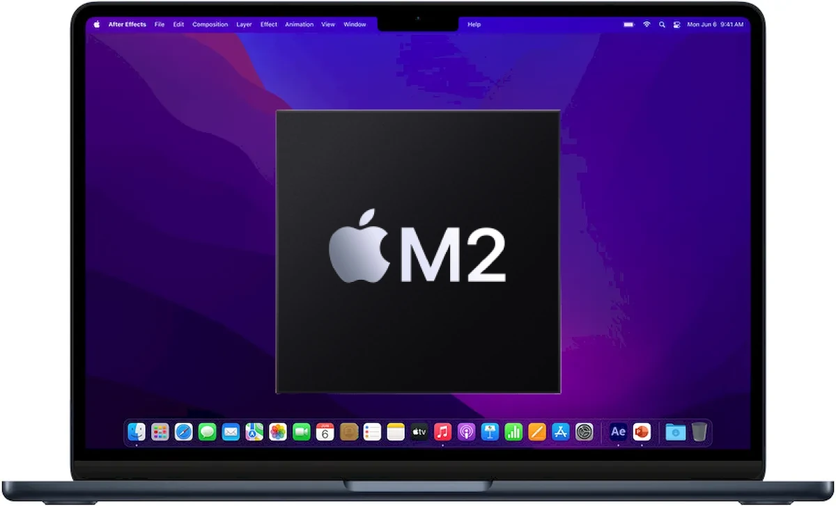 MacBook Air com chip Apple M2 é 19% mais rápido que seu antecessor