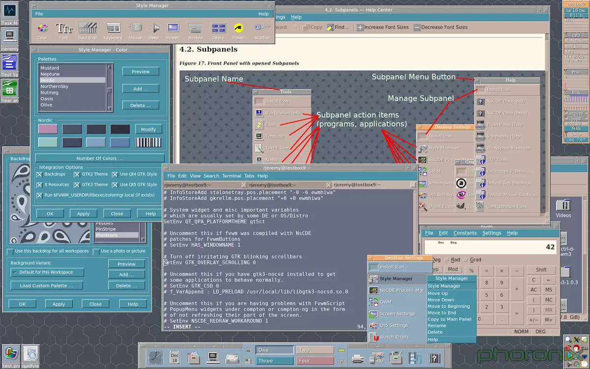 NsCDE 2.2 lançado como desktop retrô inspirado no CDE do Unix