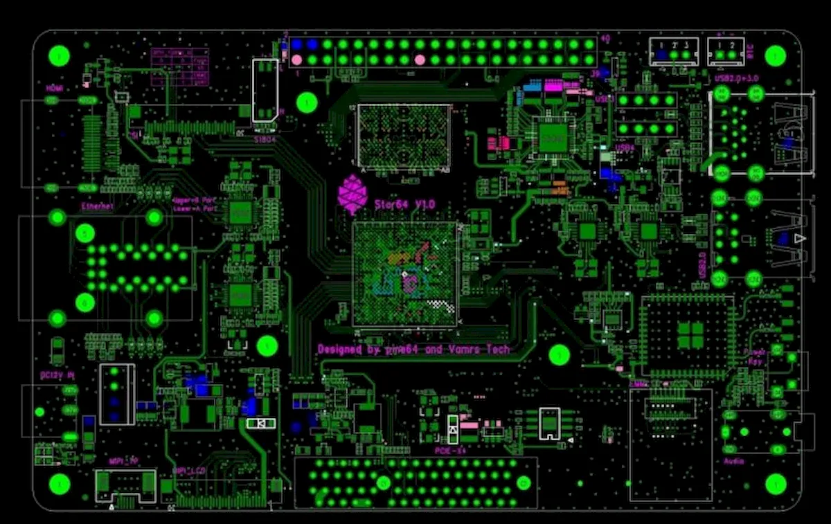 Star64, o PC de placa única RISC-V da Pine64