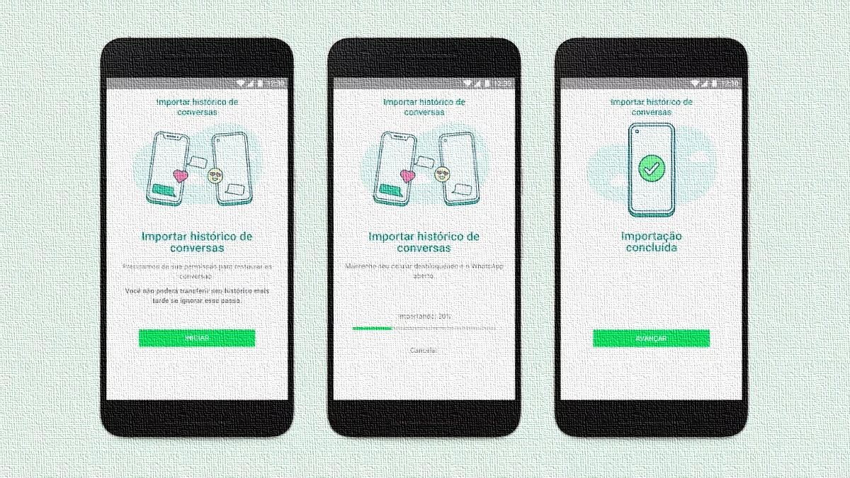 WhatsApp ampliou os testes da migração do histórico de bate-papo