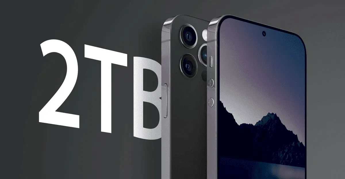 4 recursos que colocarão o iPhone 14 a frente da concorrência 5 2 TB de armazenamento interno