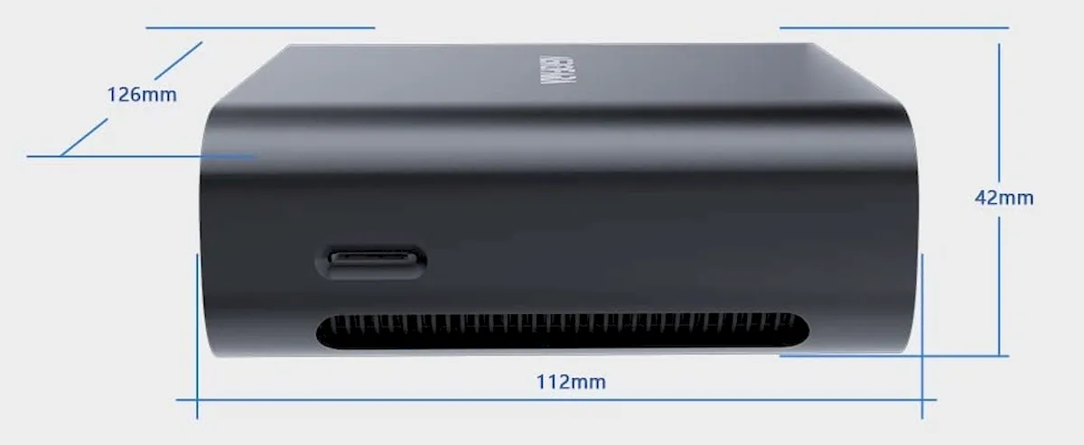 Aerofara TANK56, um mini PC com Ryzen 5 5600U