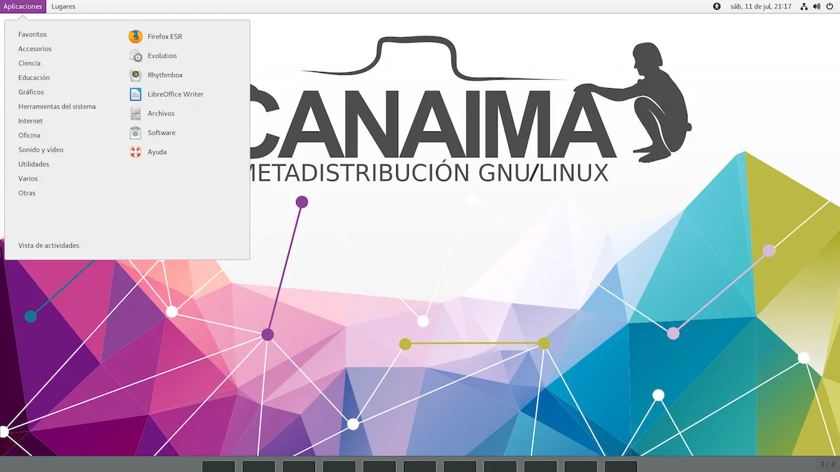 Canaima 7 Imawari lançado com Kernel 5.10.0.9, e muito mais
