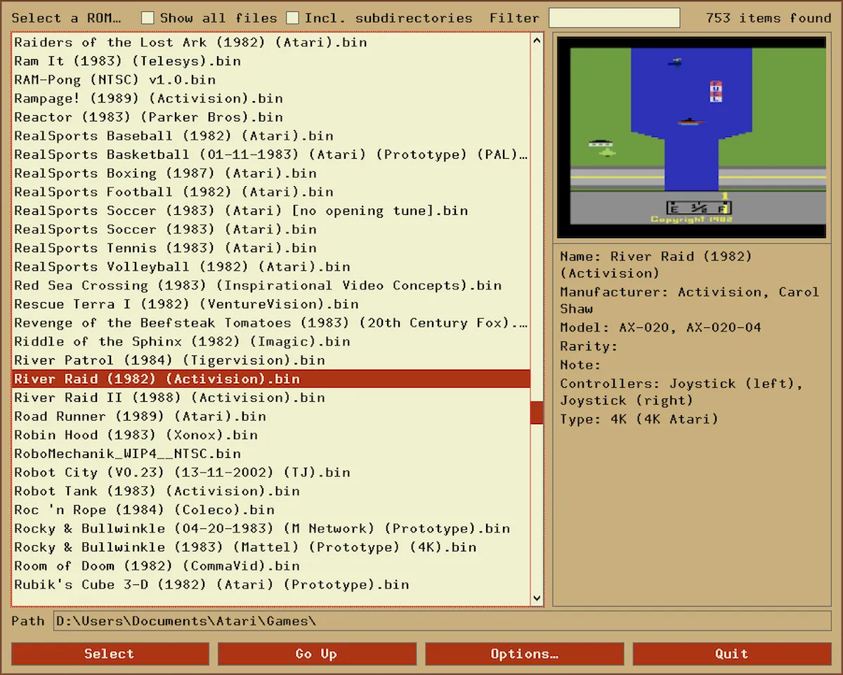 Como instalar o emulador de Atari Stella no Linux via Flatpak