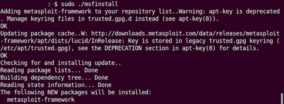 Como instalar o Metasploit Framework no Ubuntu e derivados