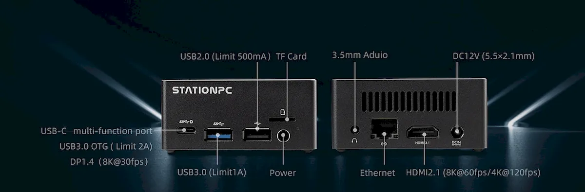 Firefly Station M3, um PC compacto com chip Rockchip RK3588S