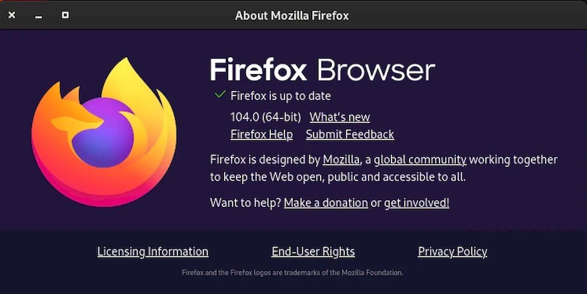 Firefox 104 já está disponível para download