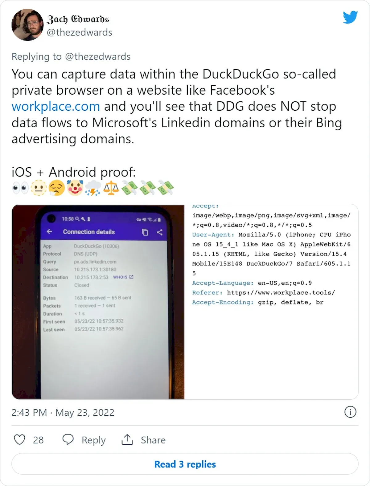 Navegador DuckDuckGo agora bloqueia rastreadores da Microsoft