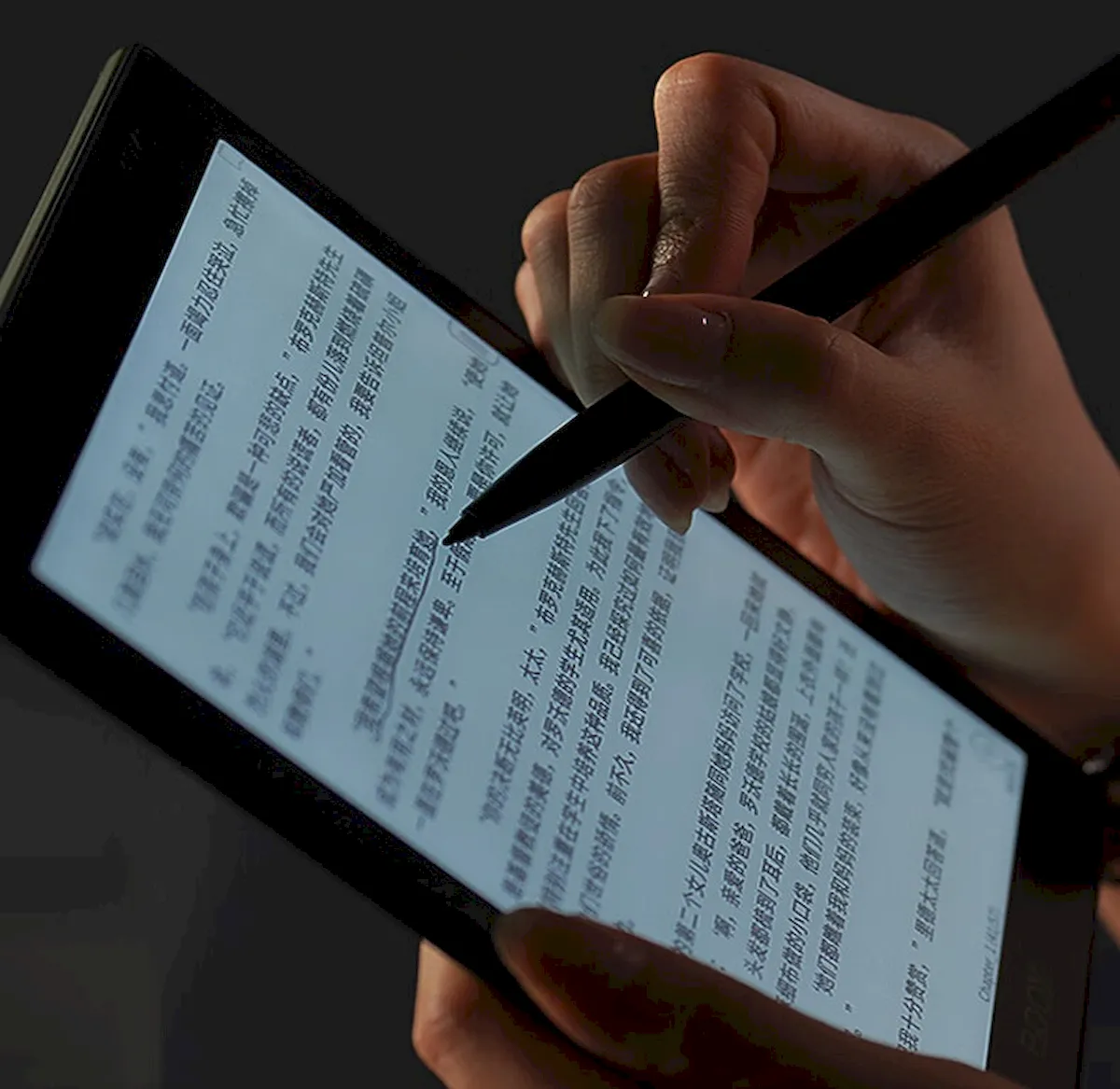Onyx BOOX Tab8, um tablet E Ink com suporte para caneta