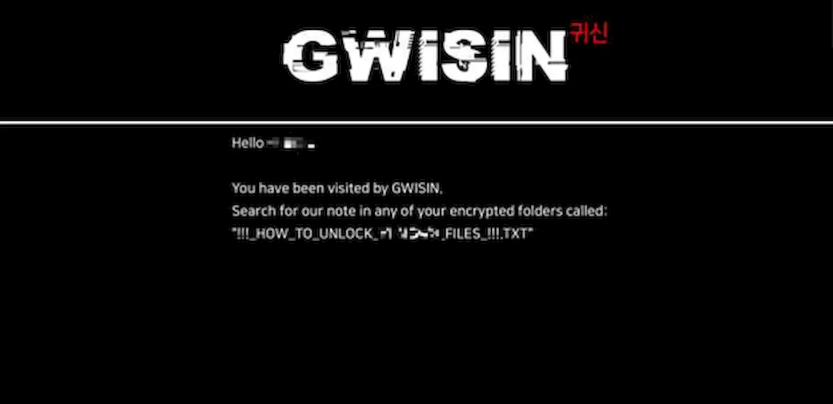 Ransomware GwisinLocker criptografa servidores Windows e Linux