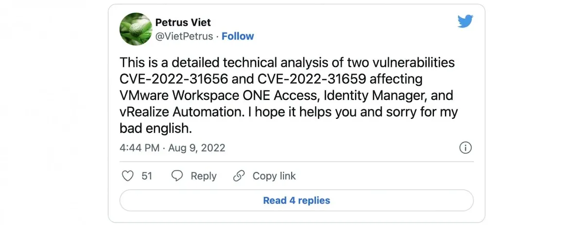 VMware alertou sobre a exploração pública de uma falha crítica de bypass de autenticação