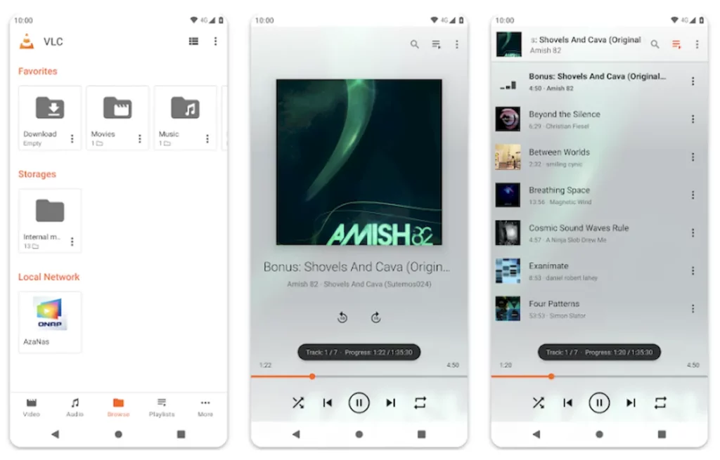 7 Melhores Players de música e Players de MP3 para Android para escutar música off-line 5 VLC para Android