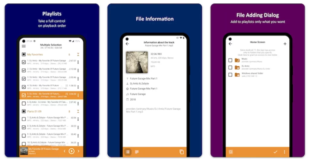 7 Melhores Players de música e Players de MP3 para Android para escutar música off-line 6 AIMP