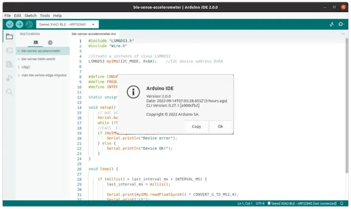 Arduino IDE 2 lançado com melhorias na interface de usuário