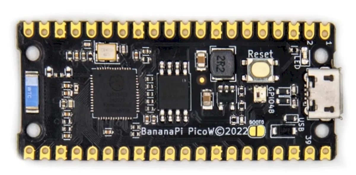 Banana Pi BPI-PicoW-S3, um clone do Raspberry Pi Pico barato