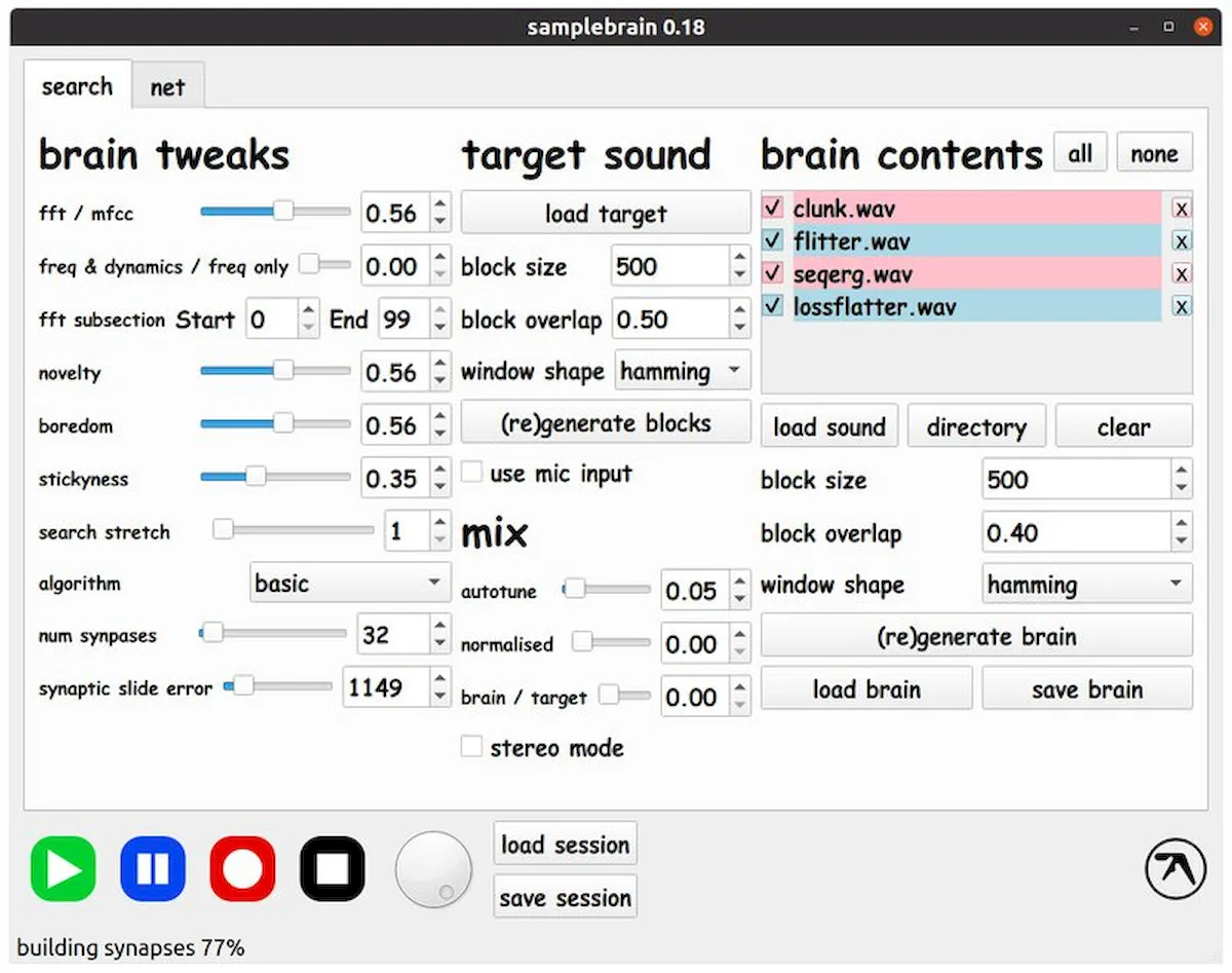 Como instalar o Samplebrain no Linux via Flatpak