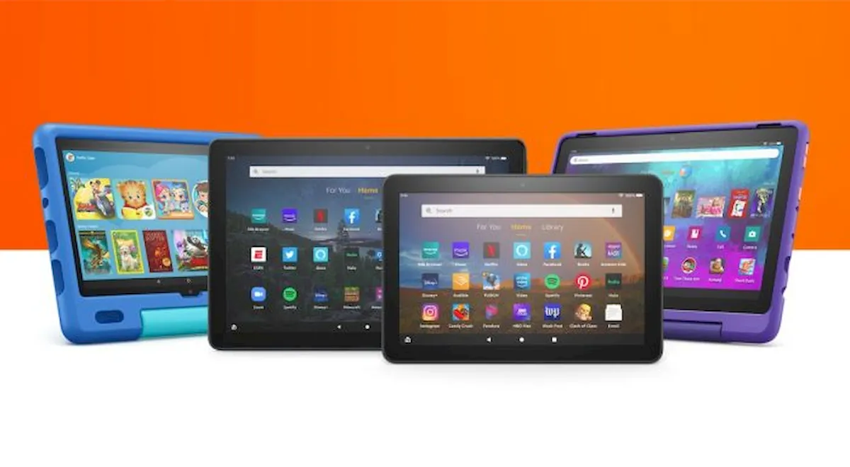 Compare as especificações dos tablets Amazon Fire: tablets Fire 7, Fire HD 8 e Fire 10