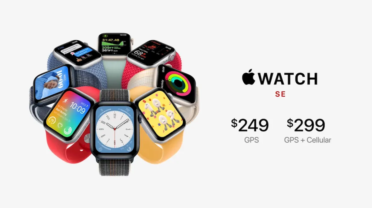 Confira as novidades do Apple Watch SE 2