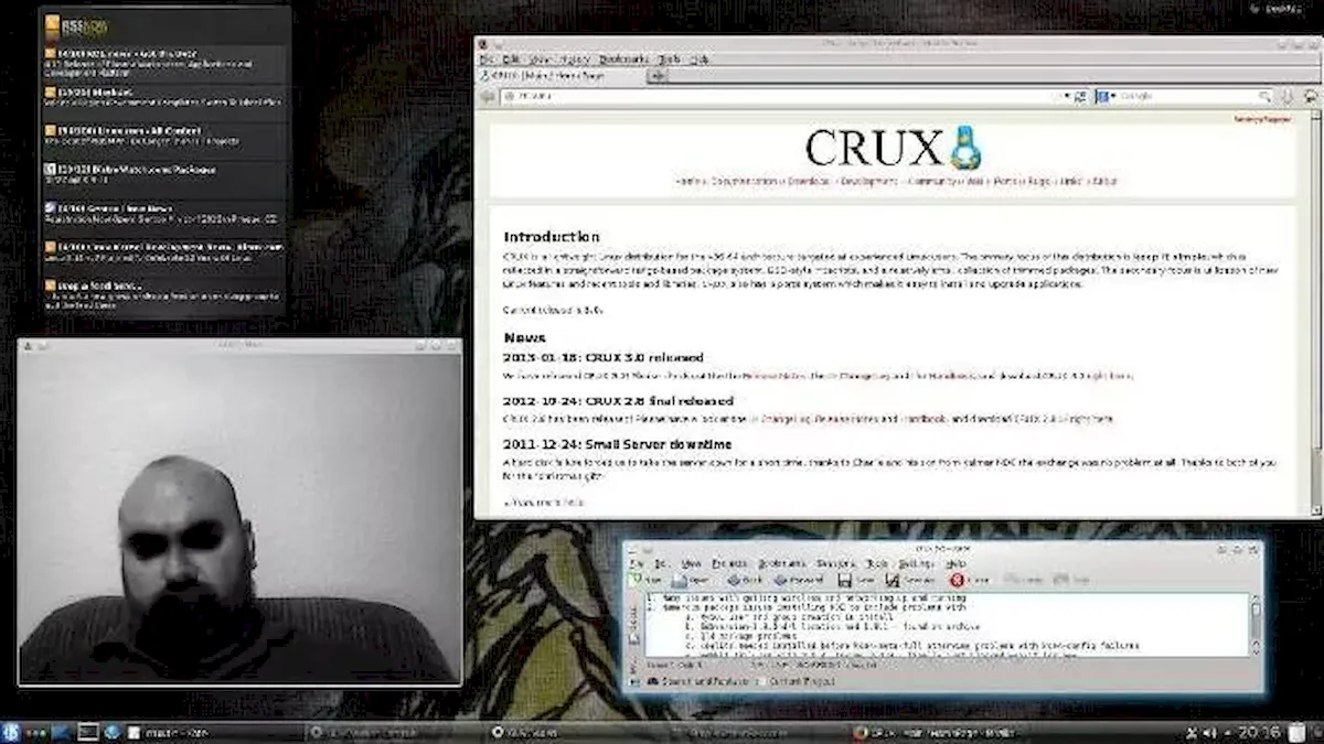 CRUX 3.7 lançado com kernel 5.15, X.Org e Wayland atualizados