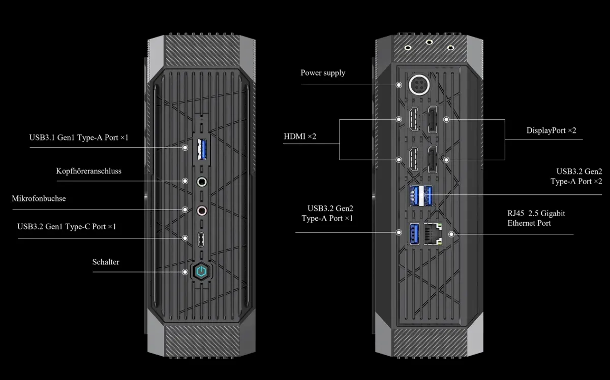 EliteMini HX90G, um mini PC com Ryzen 9 5900HX e Radeon RX 6600M
