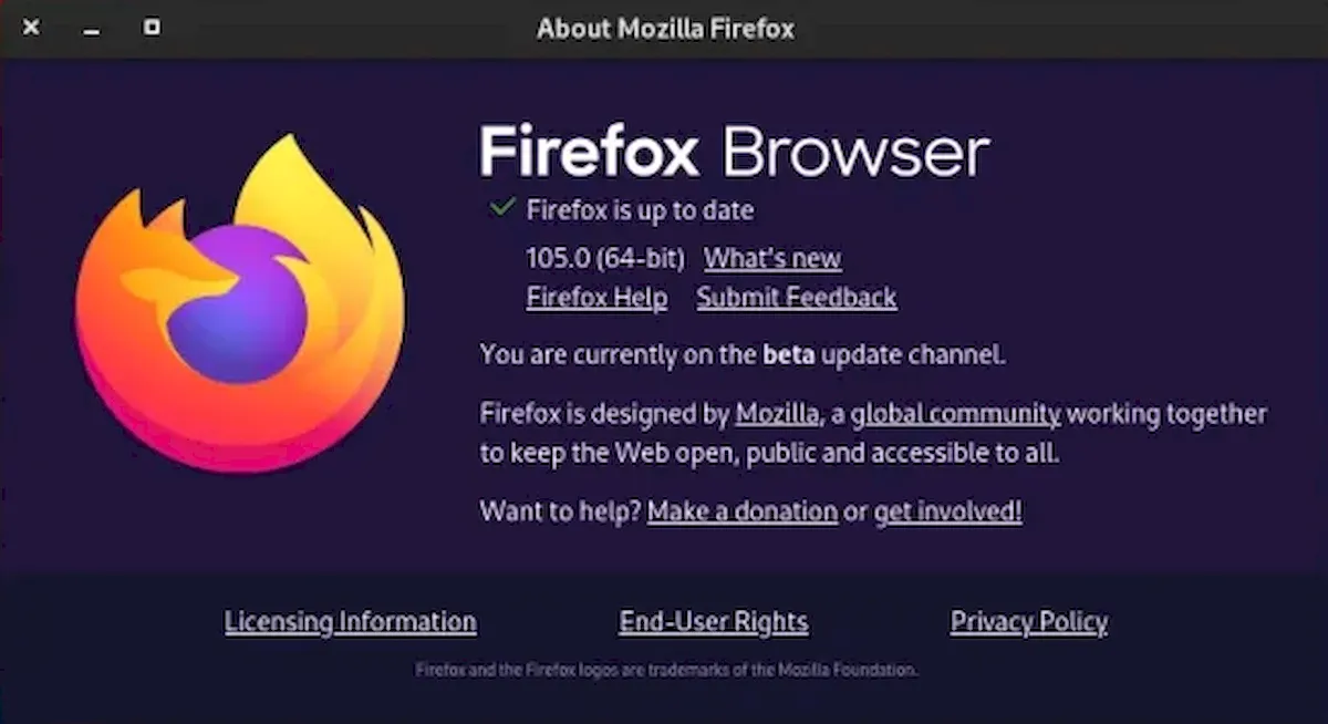 Firefox 105 já está disponível para download