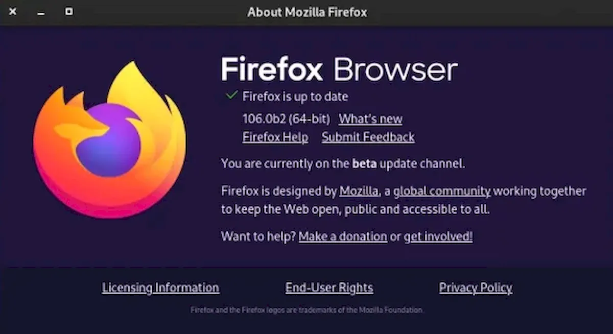 Firefox 106 beta lançado com recursos de anotação em PDF