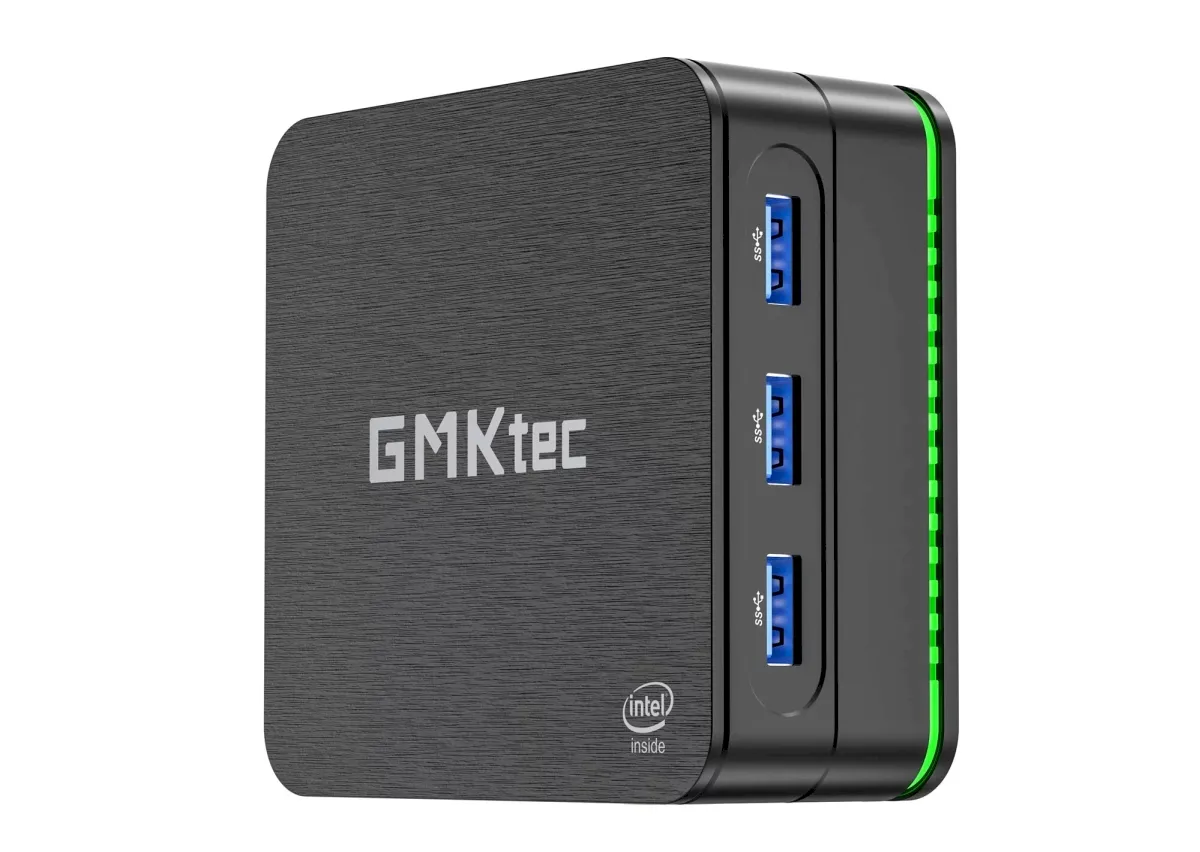 GMK NucBox 7, um mini PC Intel Jasper Lake com 16 GB de RAM 4 GMK NucBox 7, um mini PC Intel Jasper Lake com 16 GB de RAM
