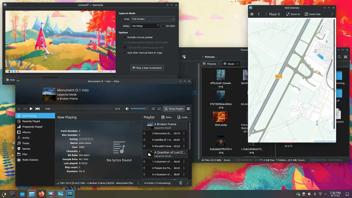 KDE Gear 22.08.1 lançado com correções e melhorias