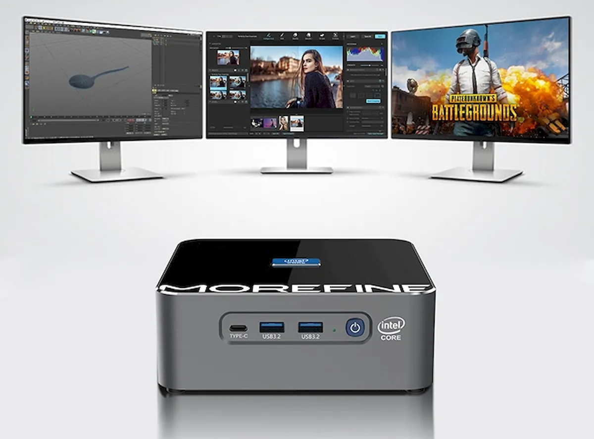 Morefine S600 com Intel Core i9-12900H chegou ao Indiegogo
