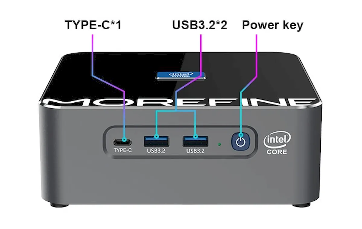 Morefine S600 com Intel Core i9-12900H chegou ao Indiegogo