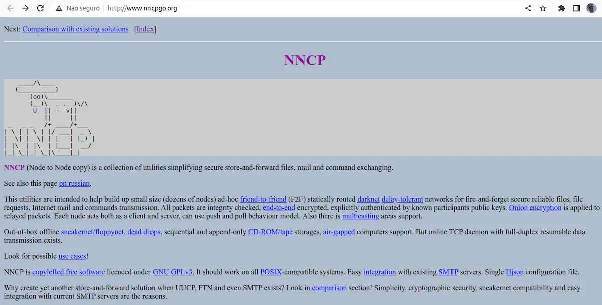 NNCP 8.8.0 lançado com suporte para grupos multicast e sem BLAKE2