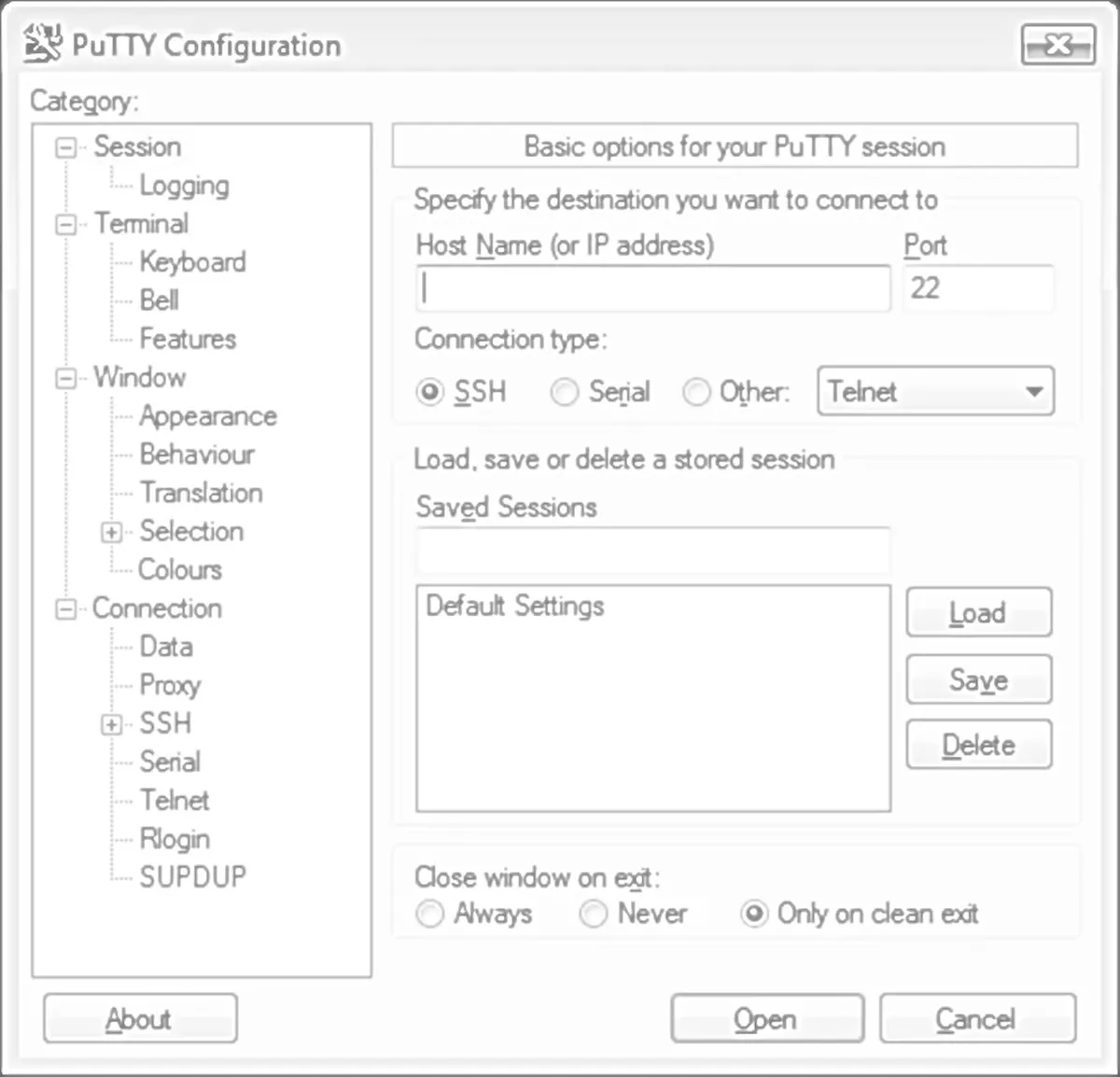 PuTTY SSH está sendo usado para implantar backdoor