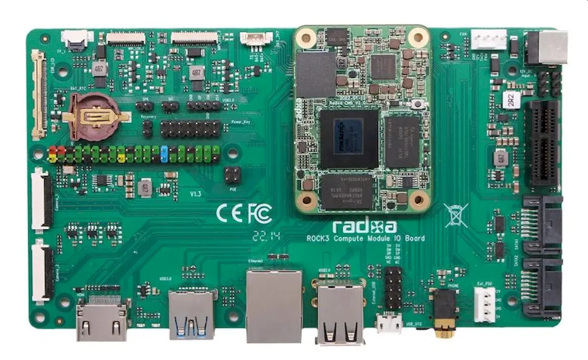 Radxa CM5, um módulo de computação com chip RK3588S e até 16 GB de RAM